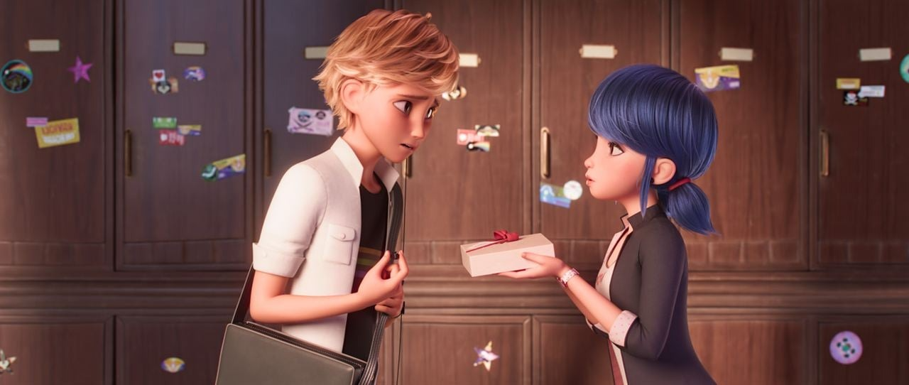 Marinette et Adrien alias Ladybug et Chat Noir - Miraculous le film