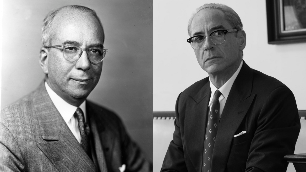 Lewis Strauss, incarné par Robert Downey Jr. dans le film Oppenheimer
