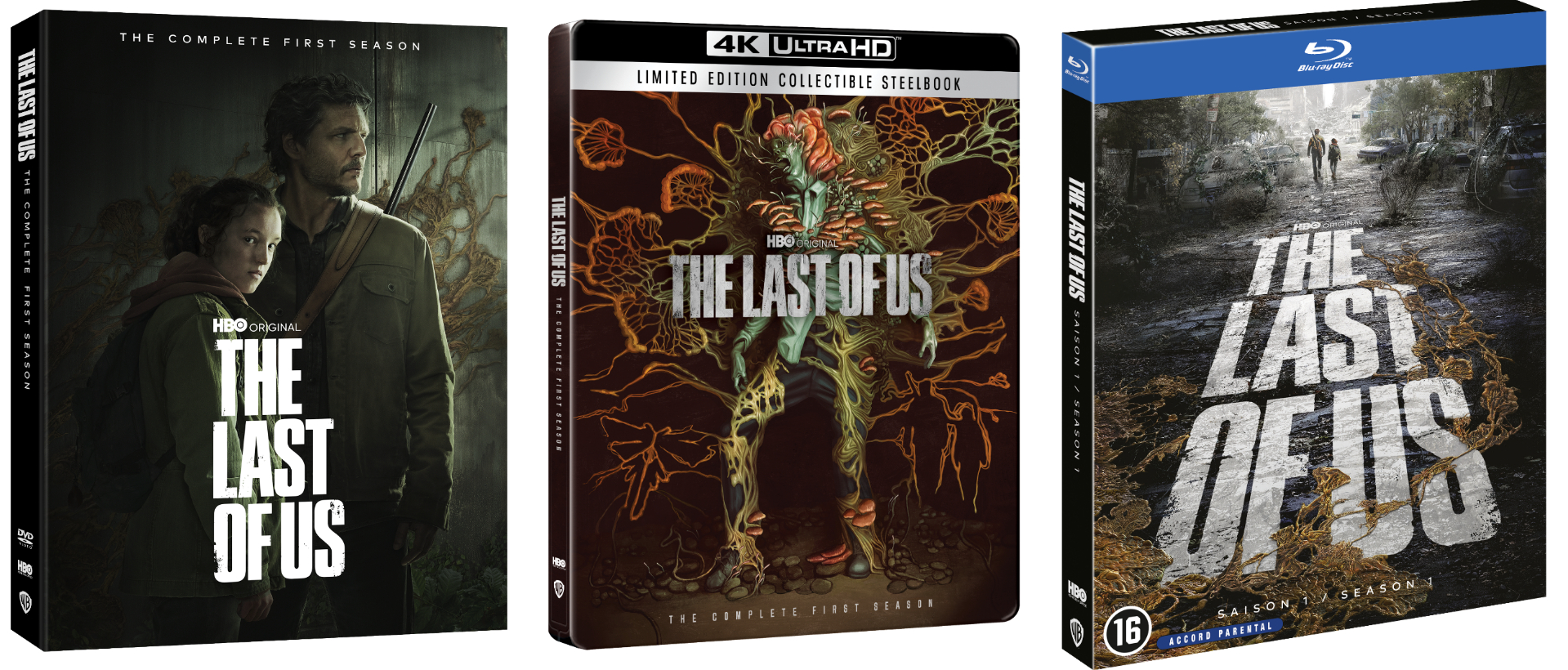 The Last of Us coffret DVD/Blu-ray/4K ©Warner Bros.