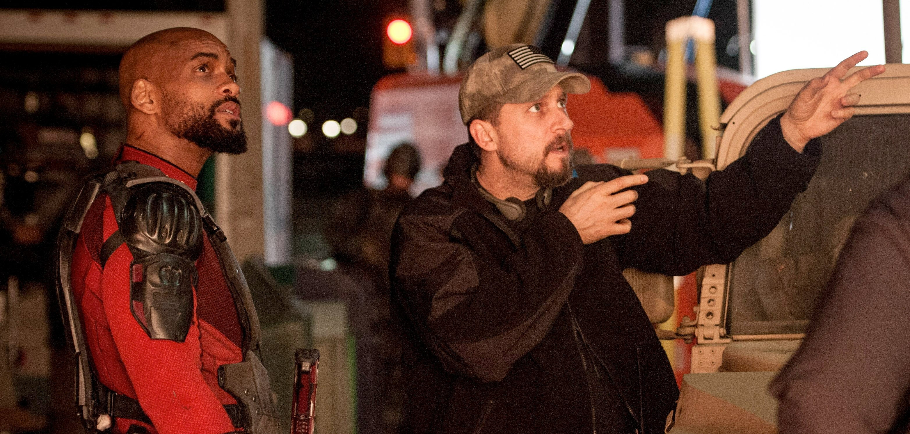 David Ayer sur le tournage de Suicide Squad ©Warner Bros.