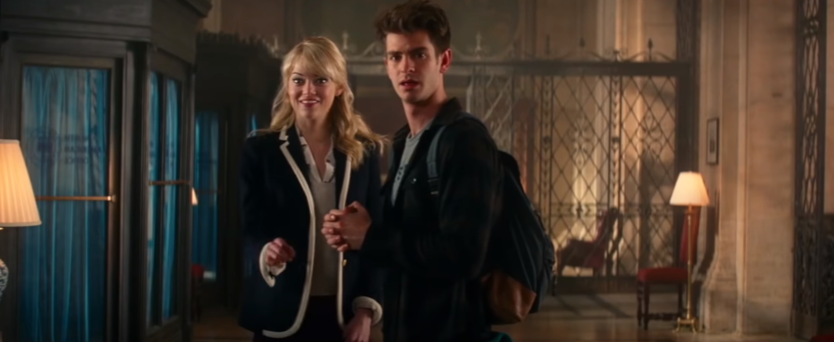 Emma Stone et Andrew Garfield - The Amazing Spider-Man 2 ©Sony Pictures