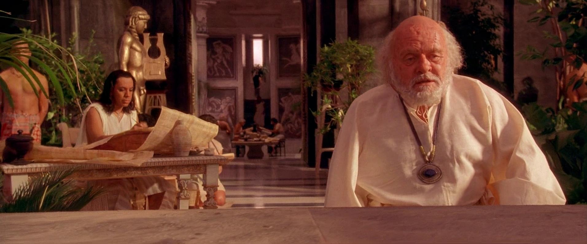 Anthony Hopkins dans Alexandre ©Warner Bros.