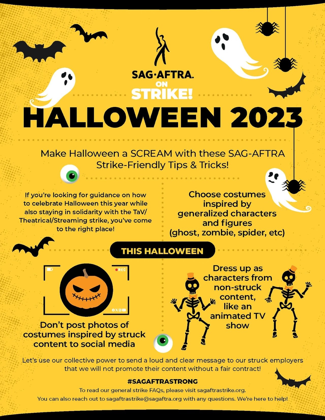 Grève Hollywood Halloween