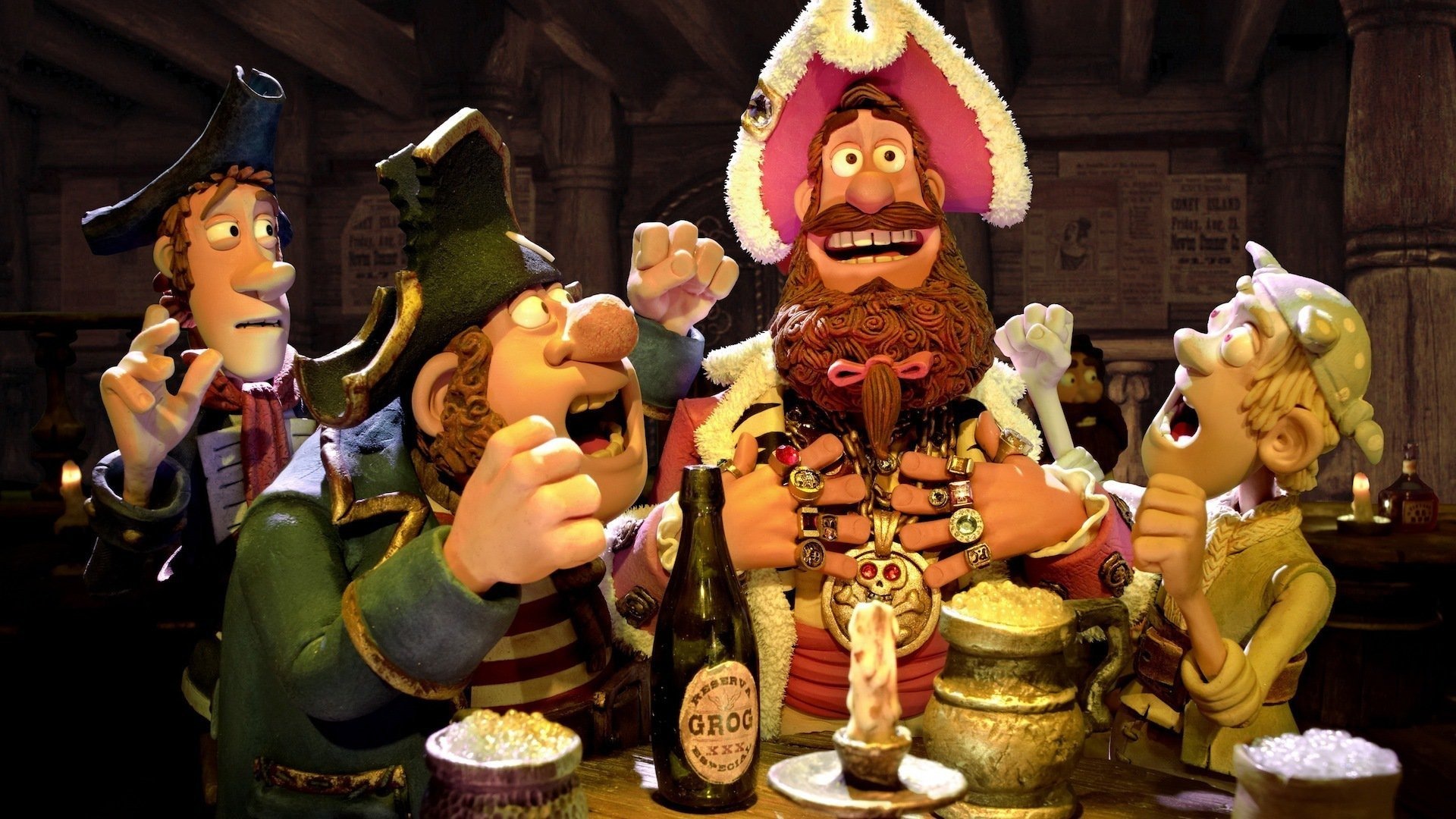 Les Pirates ! Bons à rien, mauvais en tout ©Aardman Animations