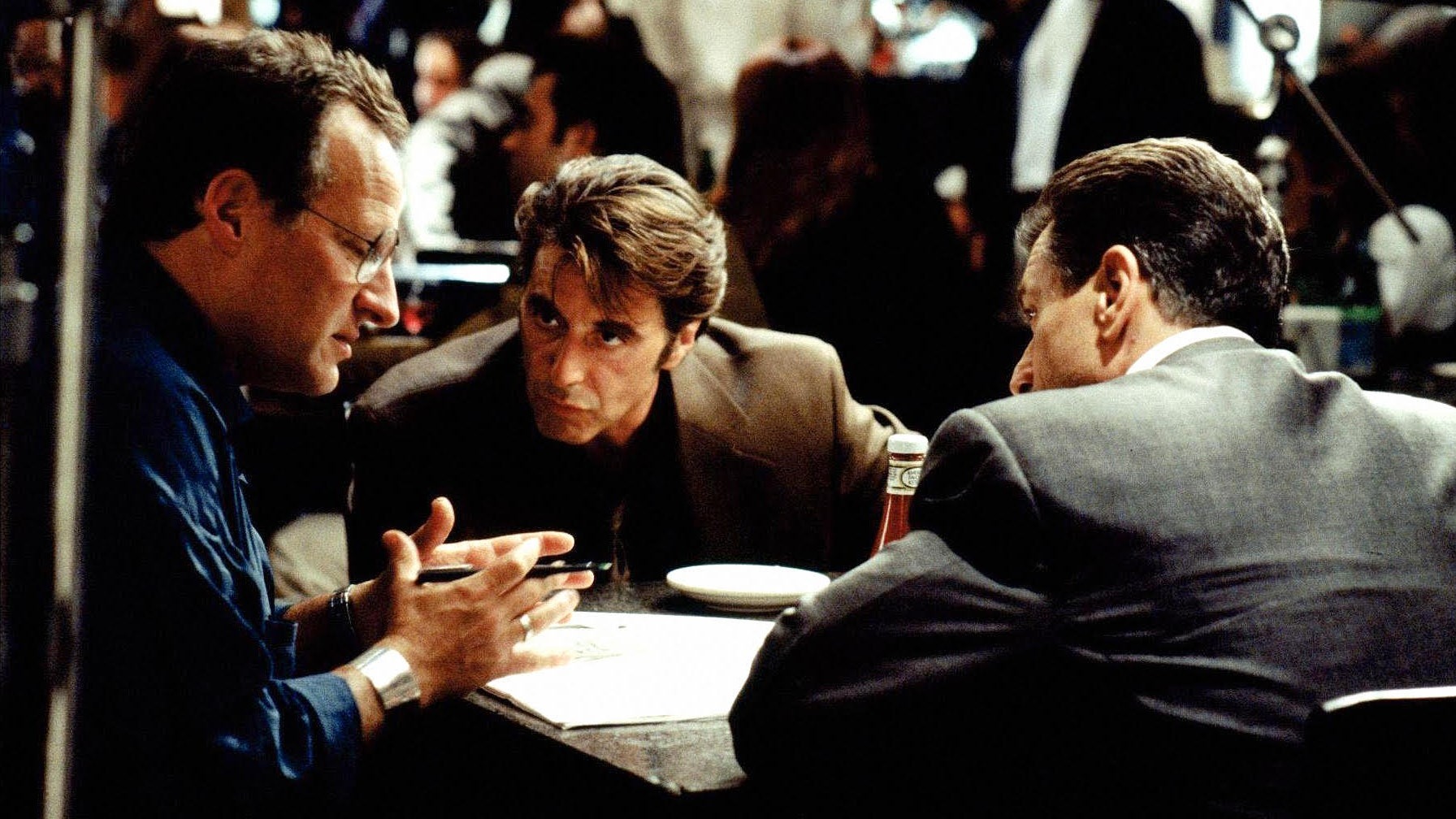 Michael Mann sur le tournage de Heat ©Warner Bros.