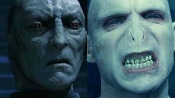 L'évolution de Lord Voldemort dans les films Harry Potter