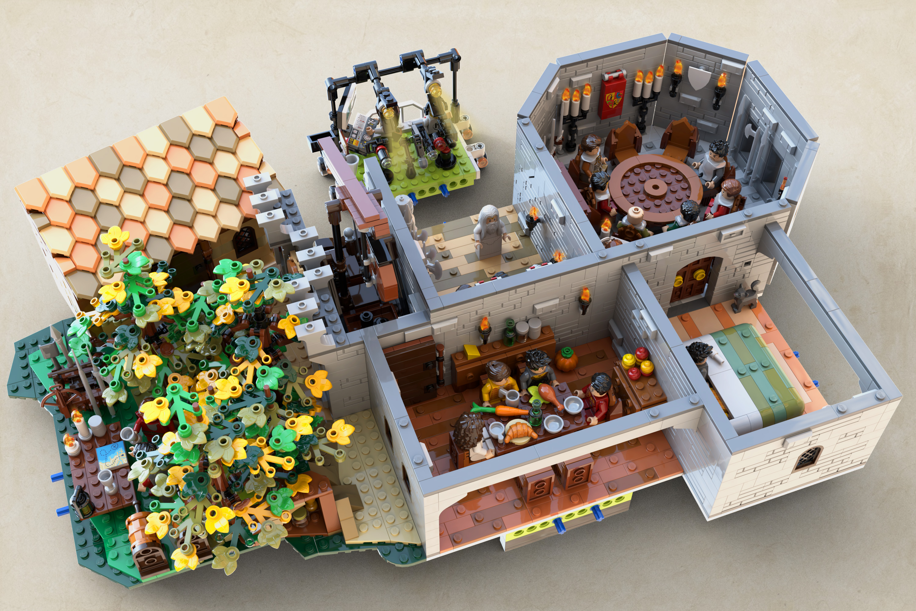 Kaamelott LEGO ©Thomas Maguer