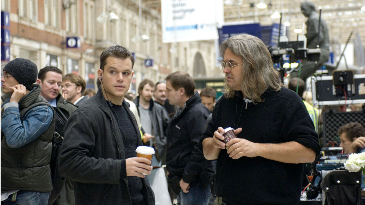 Matt Damon et Paul Greengrass sur le tournage de La Vengeance dans la peau