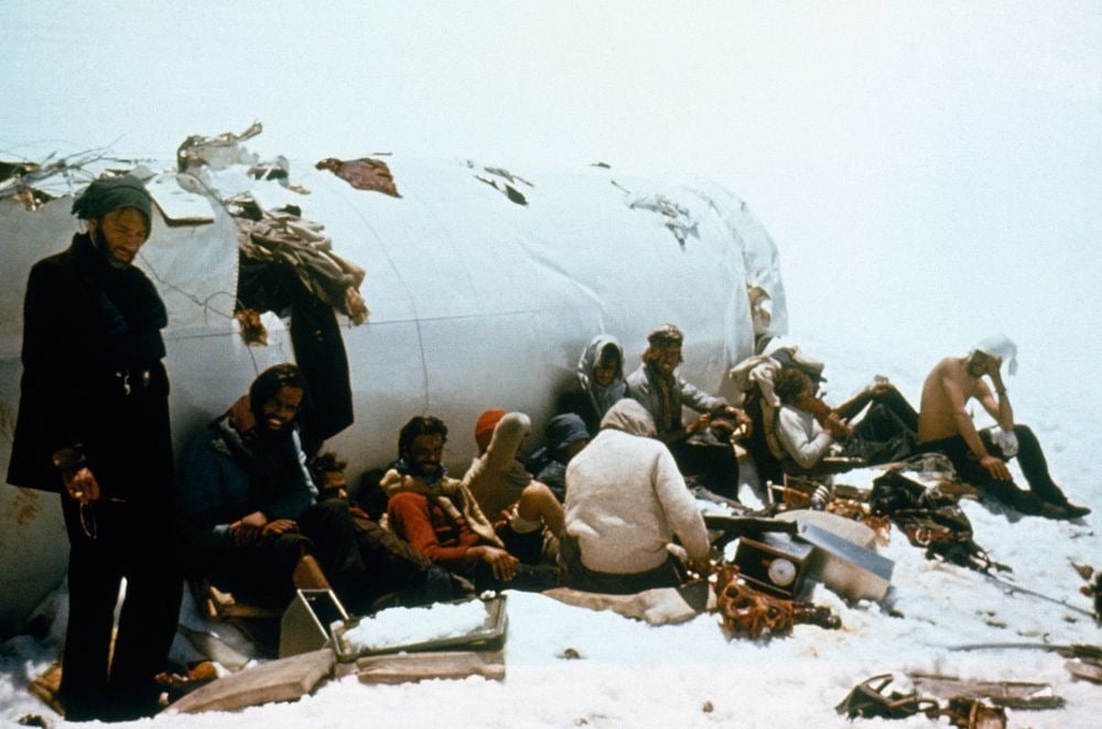 Sobrevivientes del accidente del 571 en los Andes en 1972