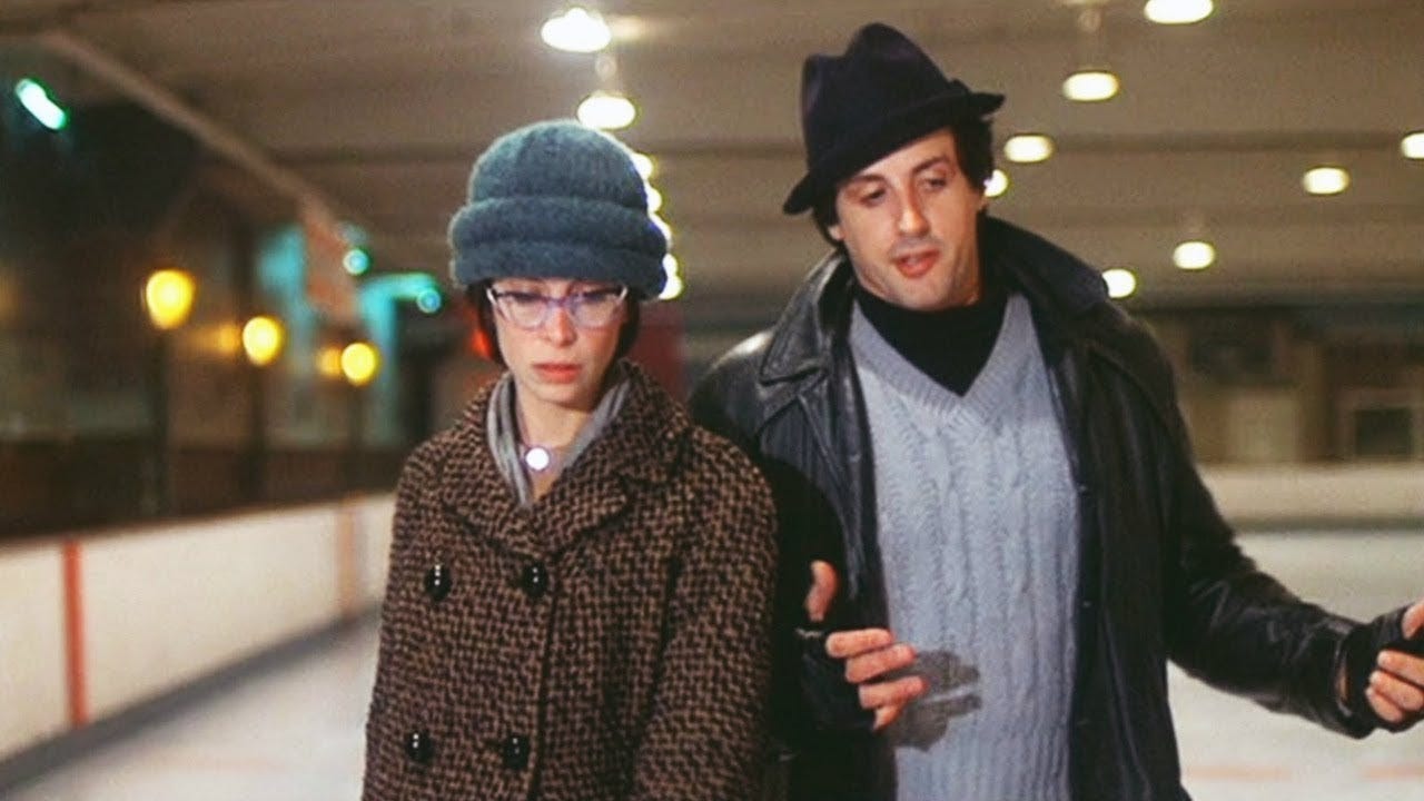 Talia Shire et Sylvester Stallone - Rocky