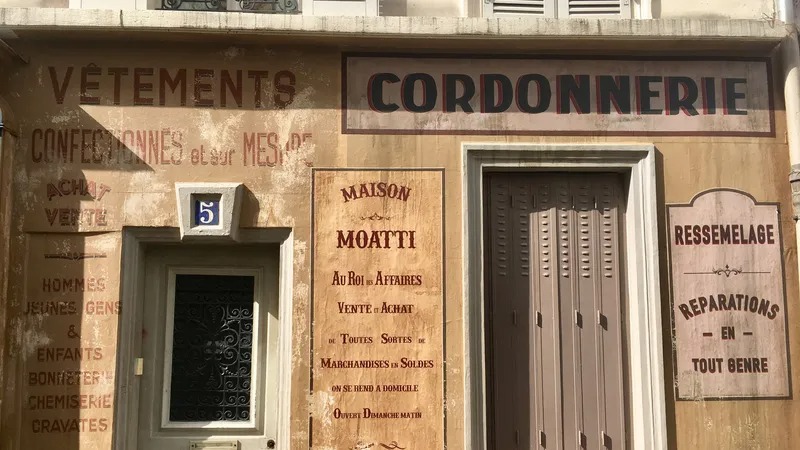 Tournage du film Adieu Monsieur Haffmann