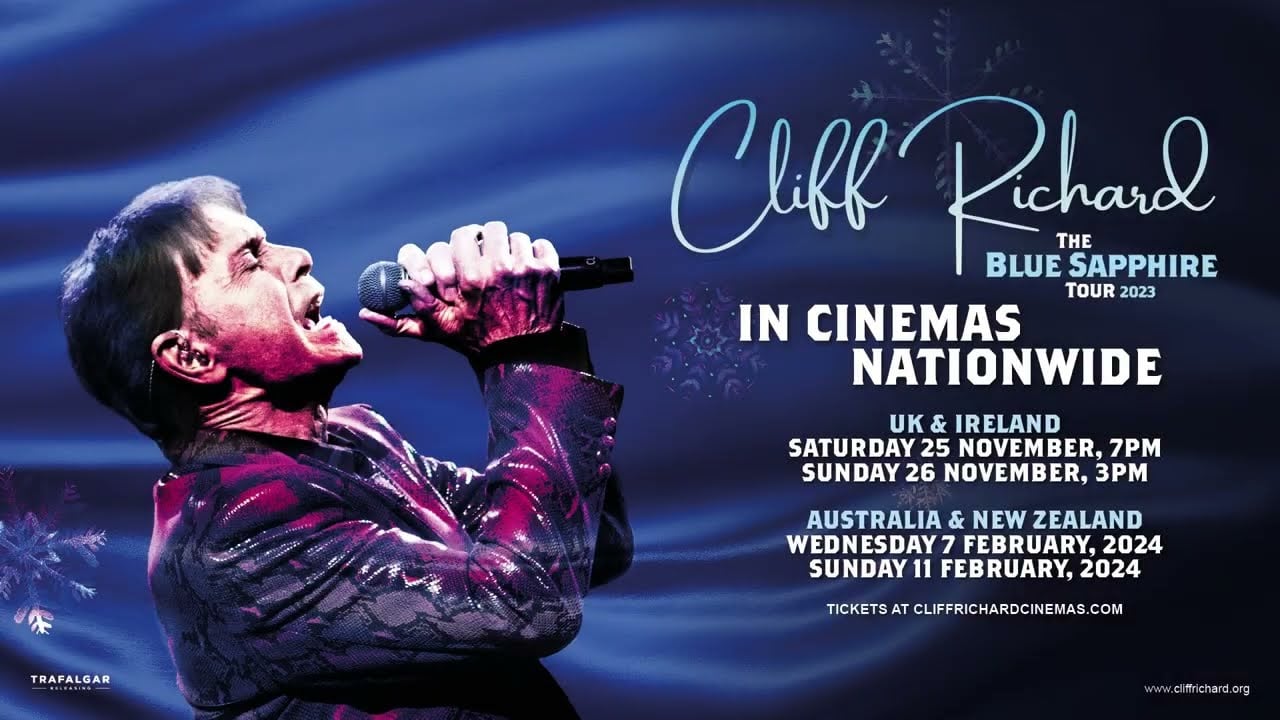 Bonus du film Cliff Richard: The Blue Sapphire Tour 2023, Cliff Richard ...