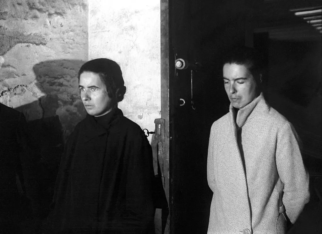 Christine et Léa Papin à leur procès