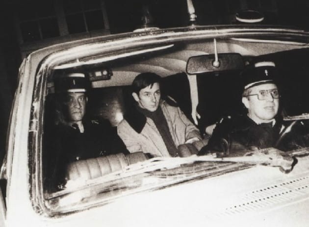 Alain Lamare lors de son arrestation