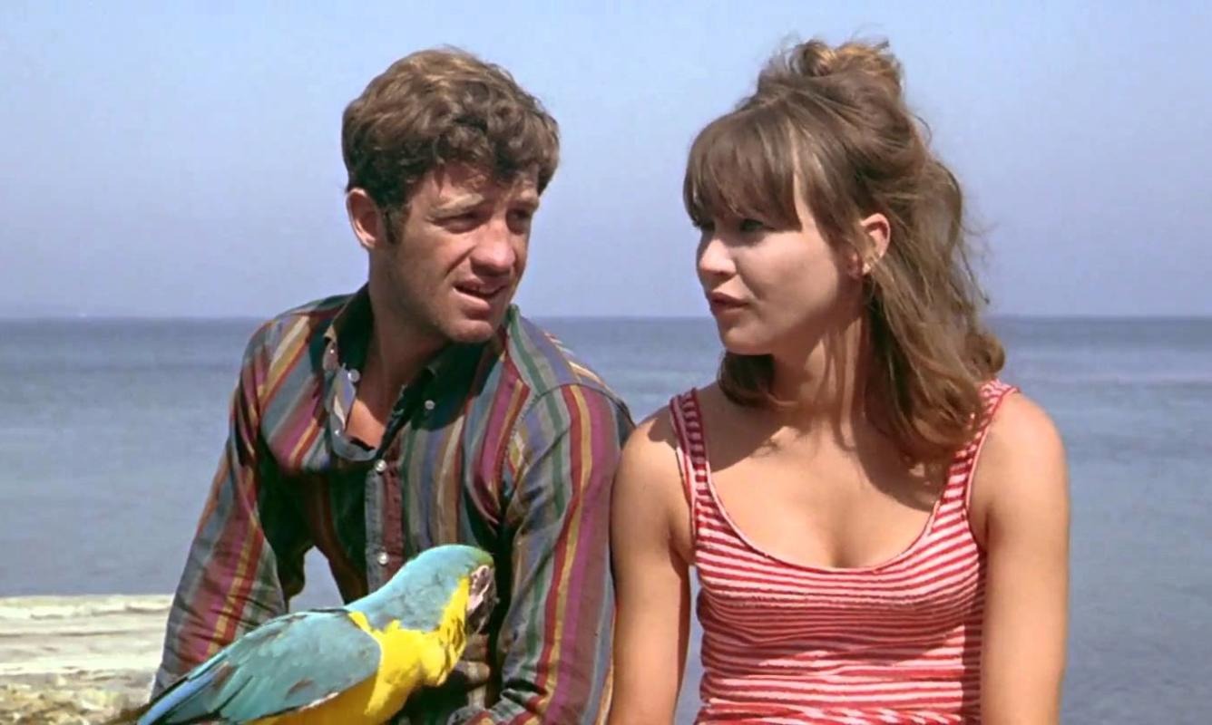 Jean-Paul Belmondo et Anna Karina - Pierrot le Fou ©SNC