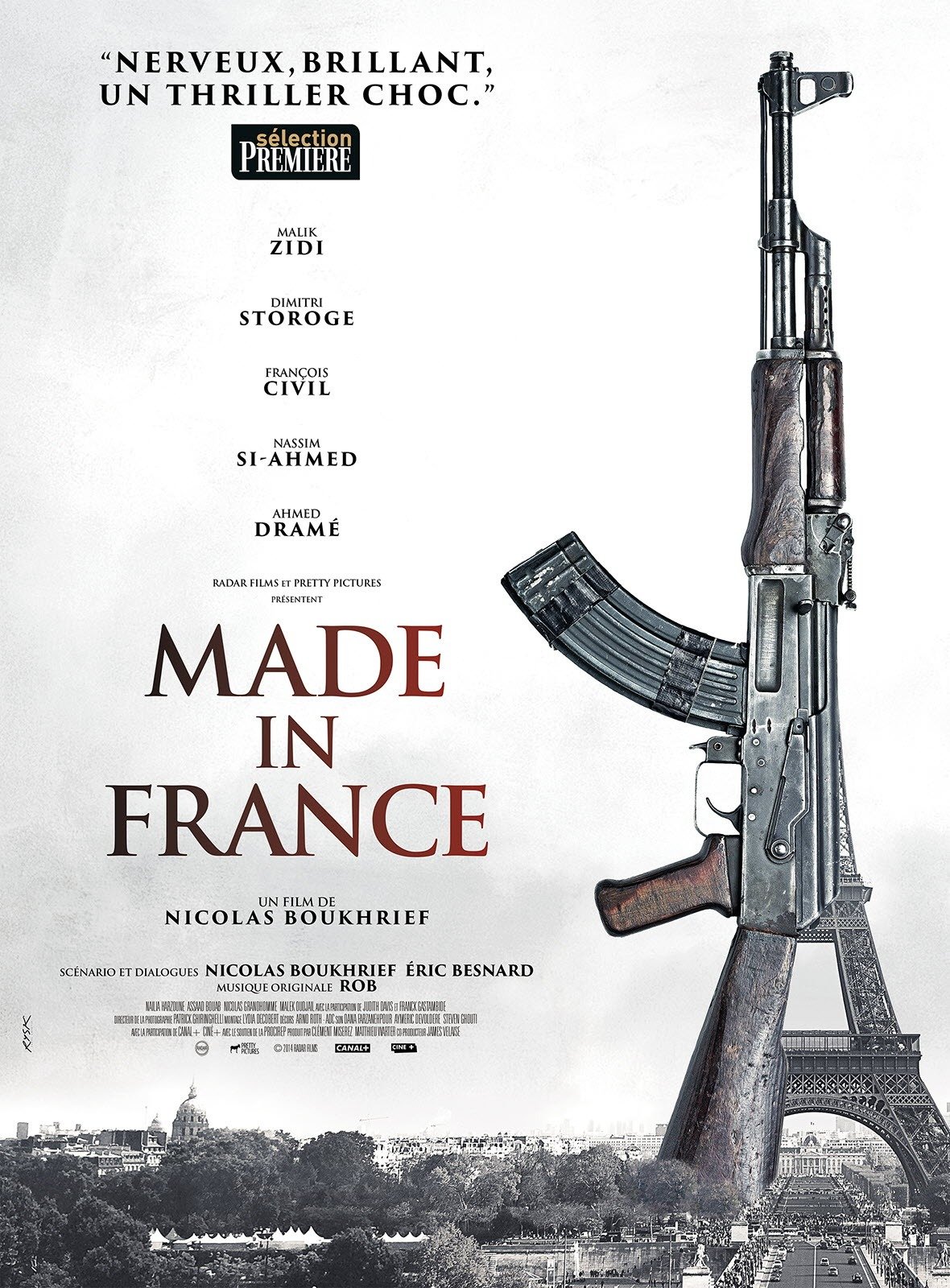 La première affiche de Made in France